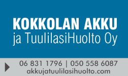 Kokkolan Akku ja TuulilasiHuolto Oy logo
